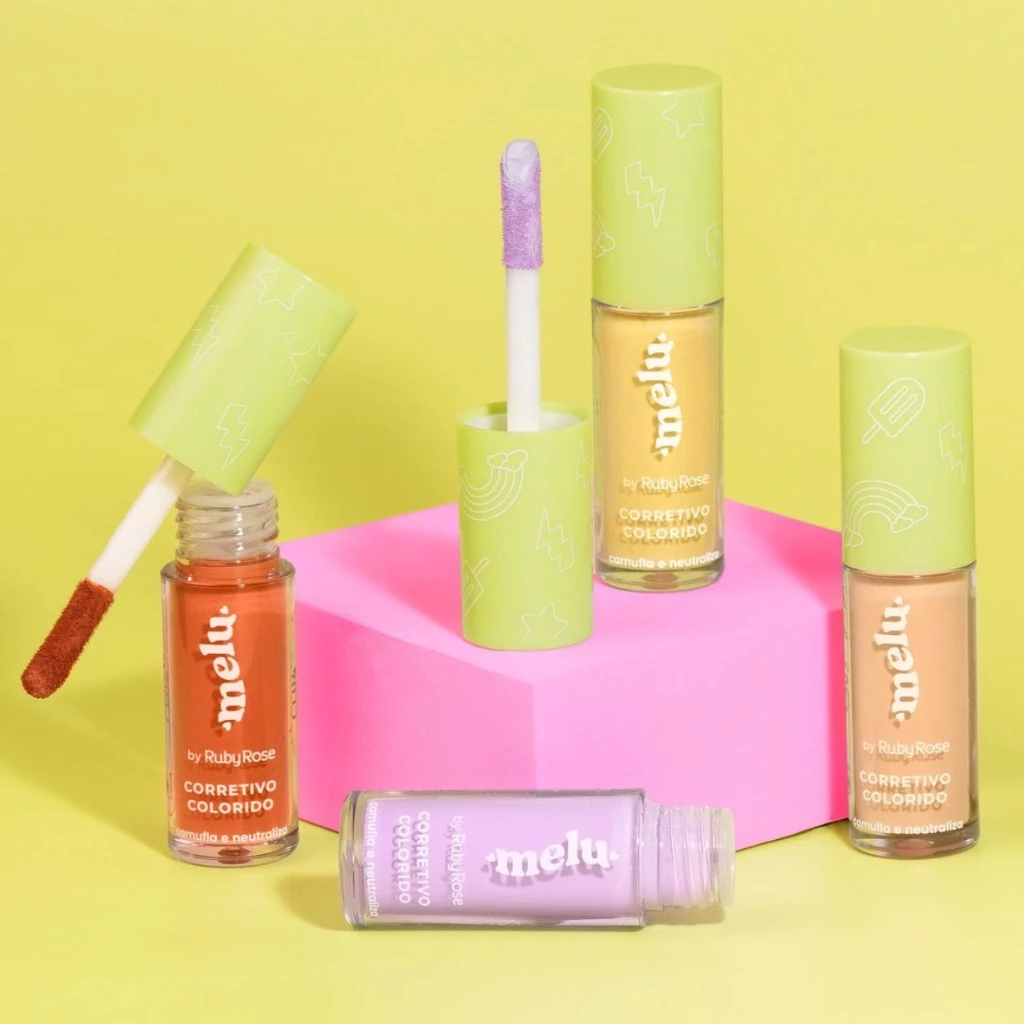 MELU CORRETIVO COLORIDO BY RUBY ROSE