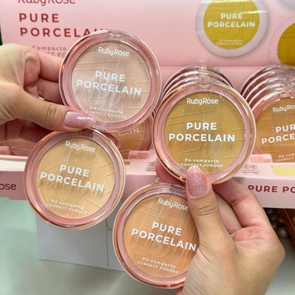RUBY ROSE PURE PORCELAIN PO COMPACTO POWDER