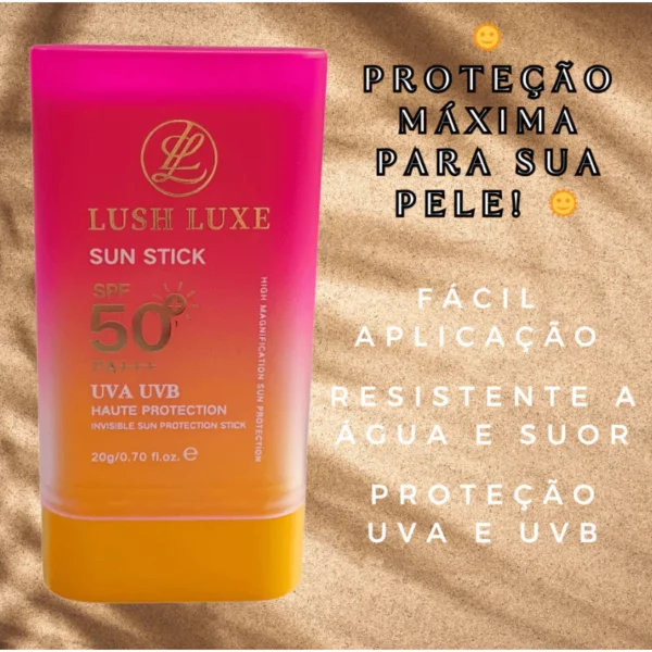 LUSH LUXE SUN STICK SPF50 UVA UVB