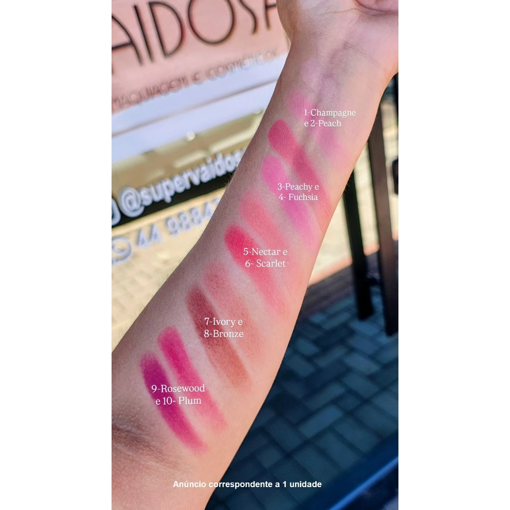 DUAL CHEEKS BLUSH COMPACTO DUO RUBYROSE - Imagem 5