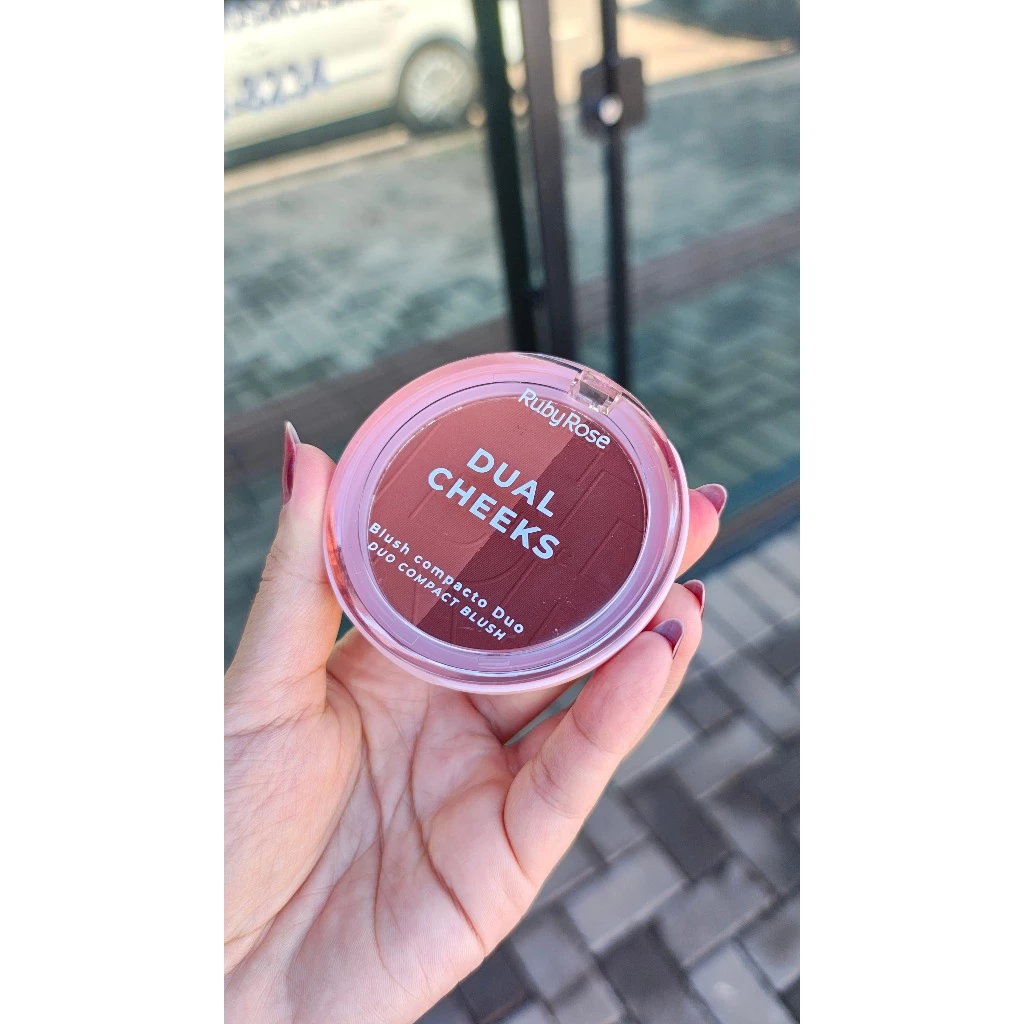 DUAL CHEEKS BLUSH COMPACTO DUO RUBYROSE - Imagem 9