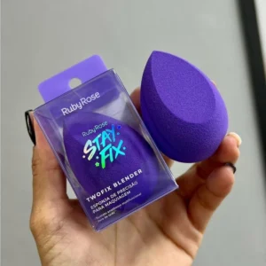 ESPONJA DE PRECISÃO PARA MAQUIAGEM TWOFIX BLENDER STAY FIX RUBY ROSE