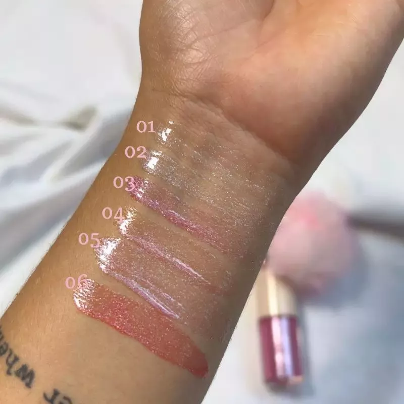 LIP GLOS SHINY LOVE BOBI RARA COM CHAVEIRO POMPOM - Imagem 3