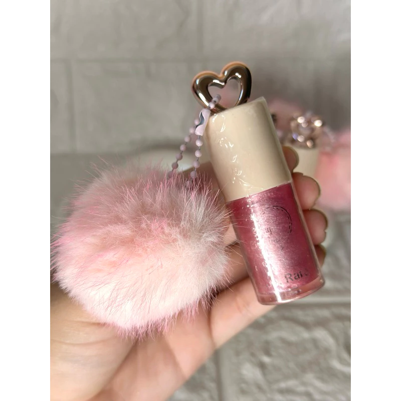 LIP GLOS SHINY LOVE BOBI RARA COM CHAVEIRO POMPOM - Imagem 7