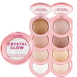RUBY ROSE CRYSTAL GLOW ILUMINADOR BAKED HIGHLIGHTER