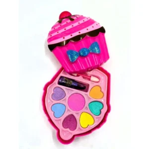 MAQUIAGEM INFANTIL EM FORMATO DE CUPCAKE