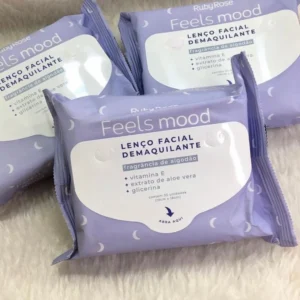 LENÇO DEMAQUILANTE FEELS MOOD RUBY ROSE