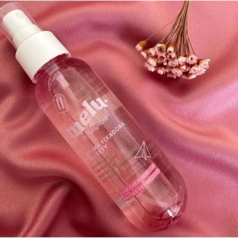 BRUMA FIXADORA VELVETY EFEITO MATTE MELU BY RUBY ROSE - Imagem 2