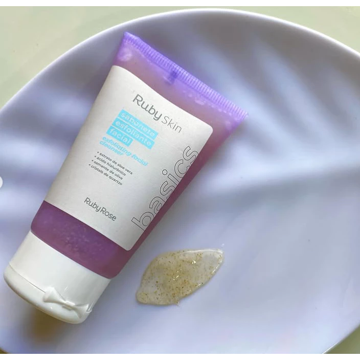 SABONETE ESFOLIANTE FACIAL RUBY SKIN RUBY ROSE - Imagem 2