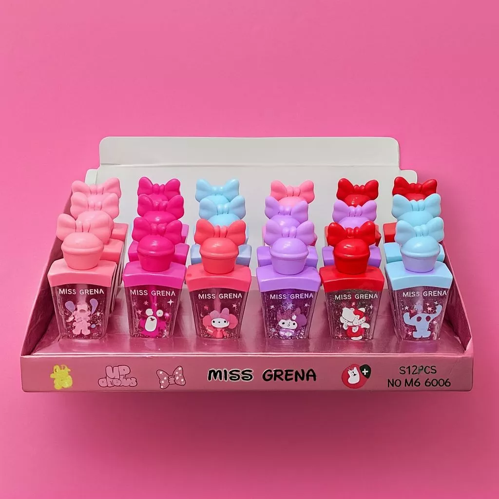 LIP GLOSS MAGIC COR UNICA COM BRILHO MISS GRENA