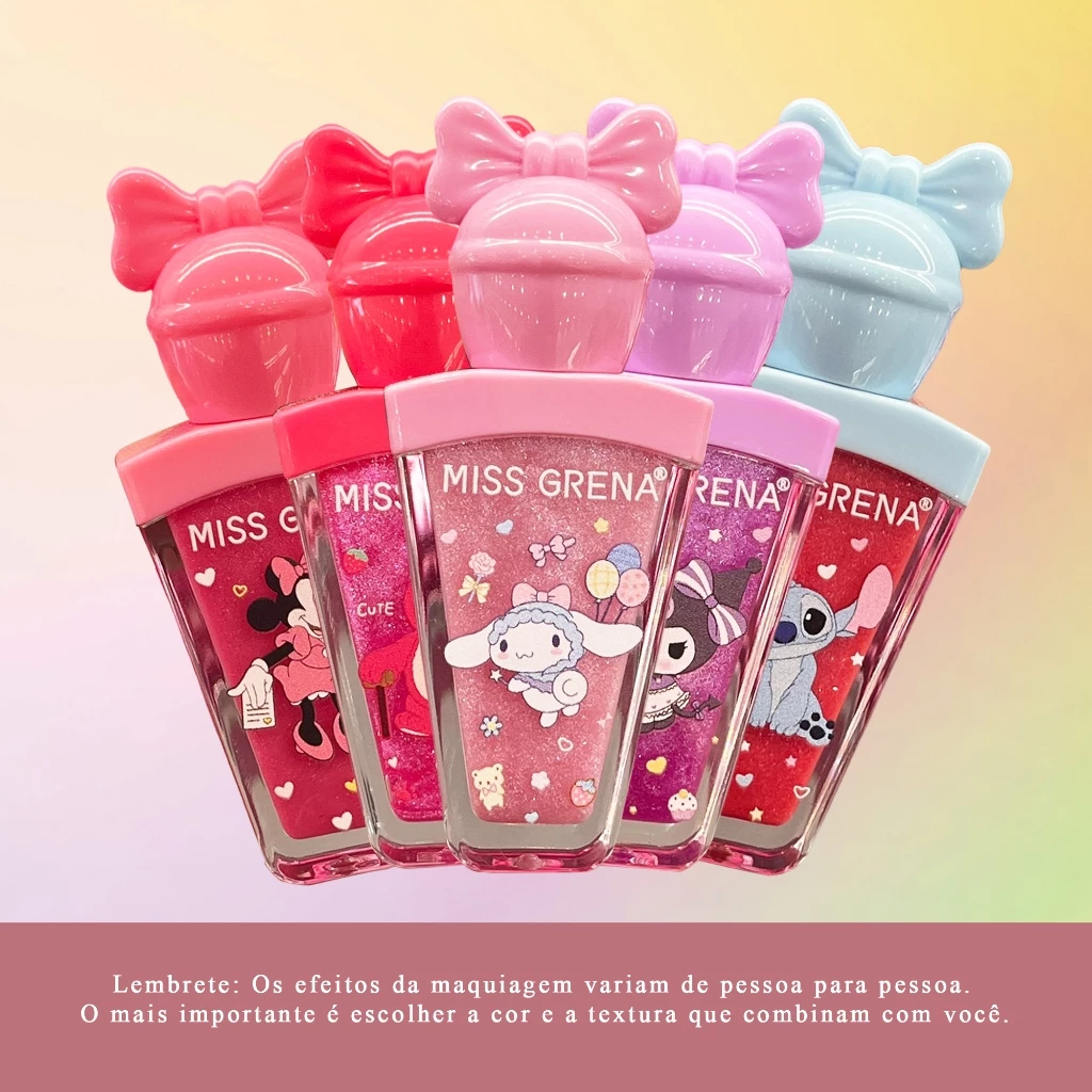 LIP GLOSS MAGIC COR UNICA COM BRILHO MISS GRENA - Imagem 2