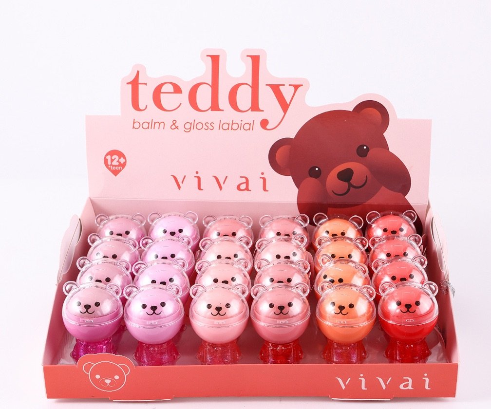 BALM E GLOSS LABIAL TEDDY VIVAI