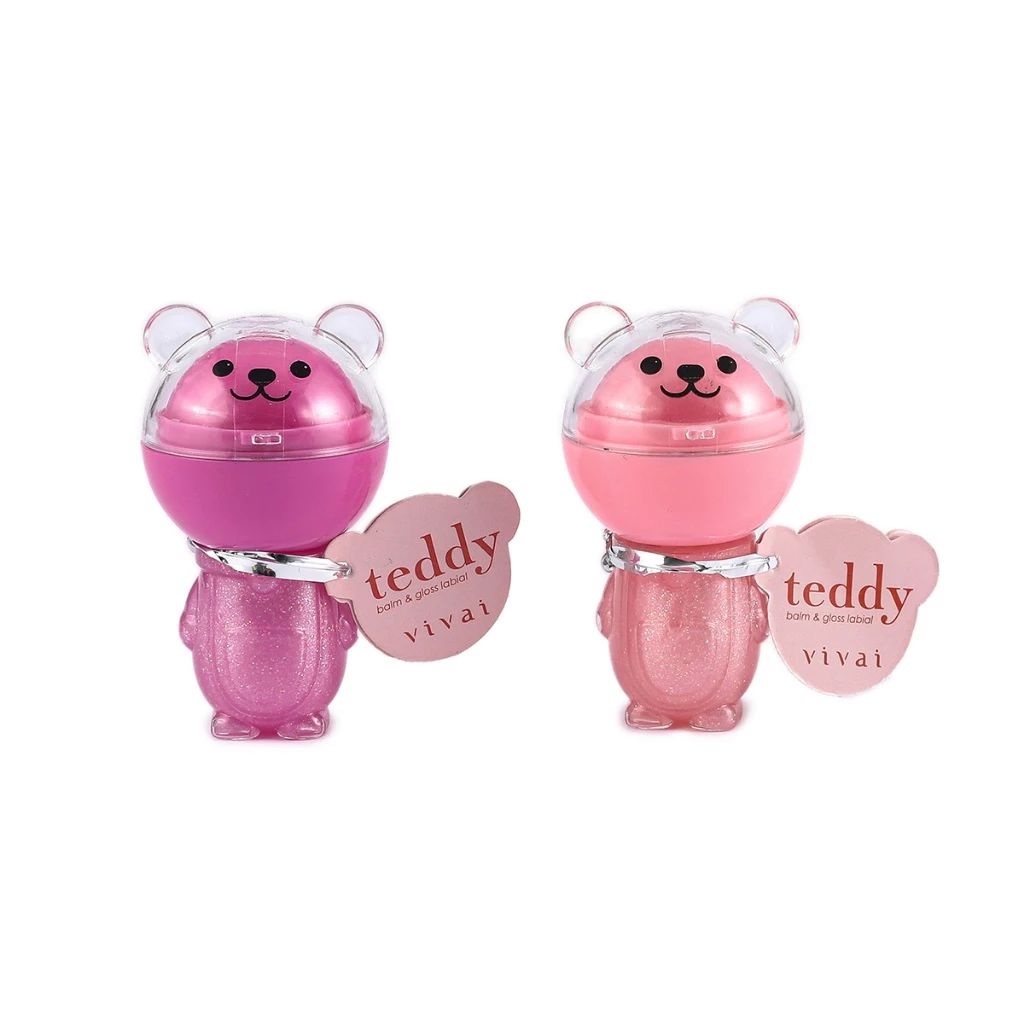 BALM E GLOSS LABIAL TEDDY VIVAI - Imagem 3