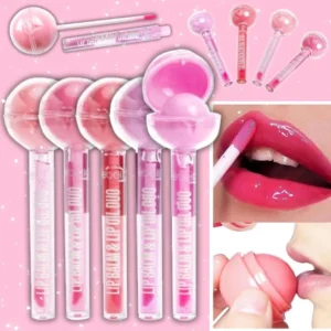 LIP OIL E LIP BALM 2 EM 1 PIRULITO FEBALLA