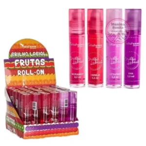 BRILHO LABIAL FRUTAS ROLL-ON BELLA FEMME