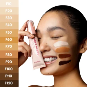 BASE LIQUÍDA SOFT BLEND LINHA ROSA RUBY ROSE