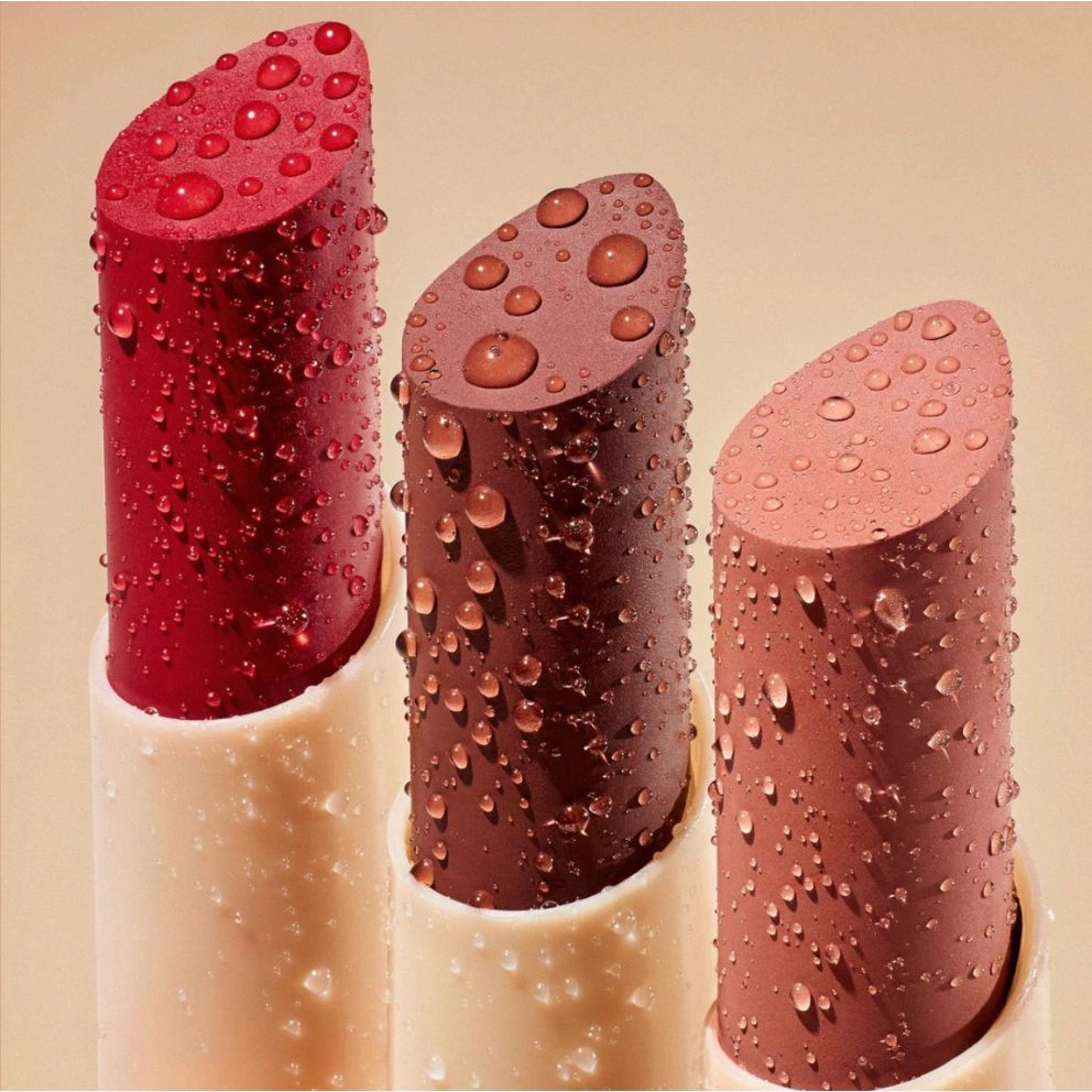 BATOM CREAMY MATTE ALTA COBERTURA AVELUDADA GLASS RUBY ROSE - Imagem 5