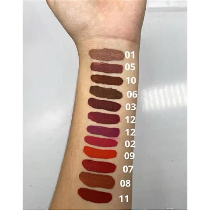 BATOM LIQUIDO COMFORT LIPS SILK SKIN RUBY ROSE - Imagem 7