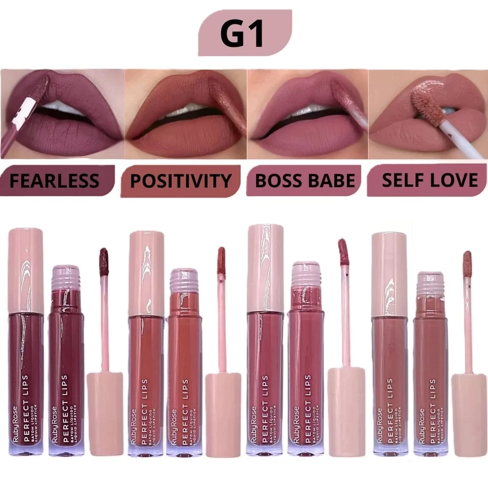 BATOM LÍQUIDO PERFECT LIPS LIQUID LIPSTICK - Imagem 4