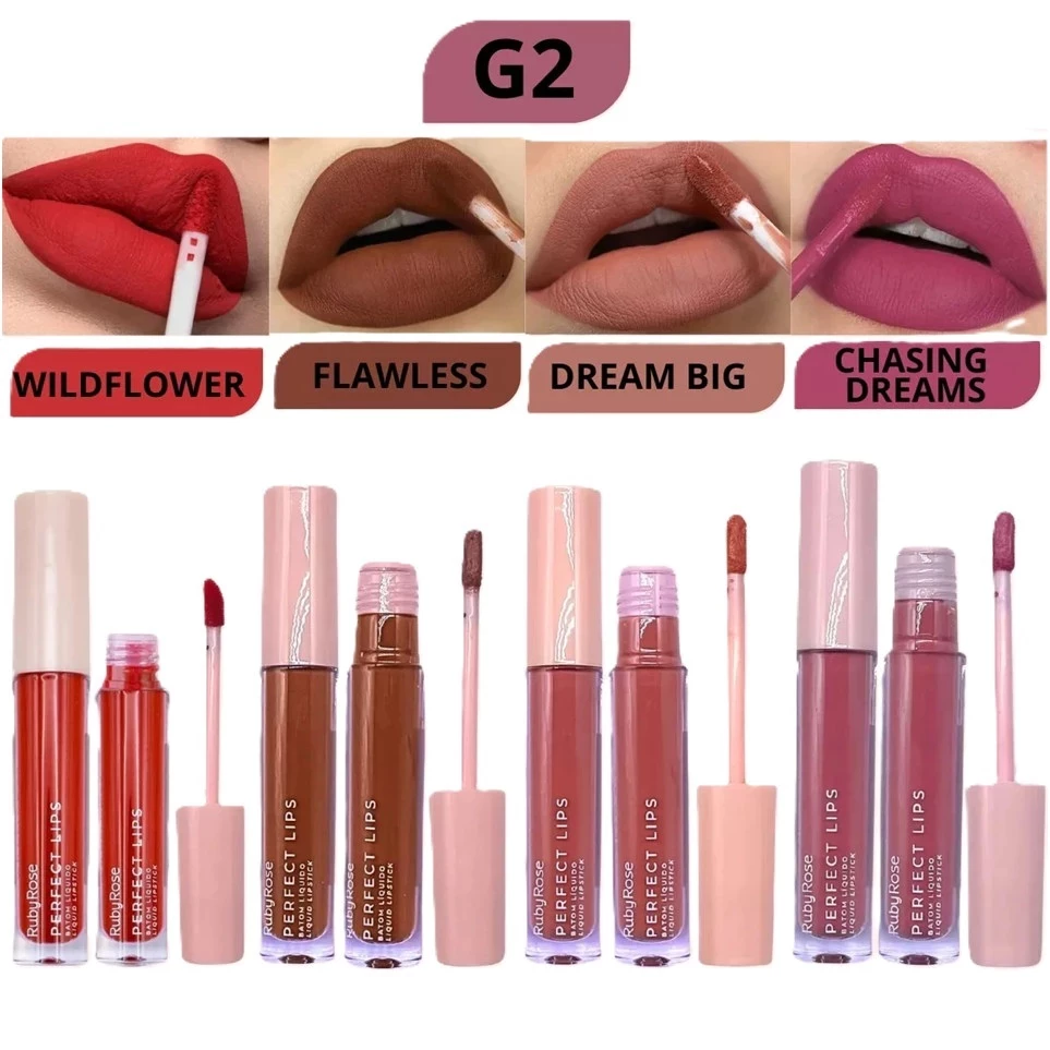 BATOM LÍQUIDO PERFECT LIPS LIQUID LIPSTICK - Imagem 5