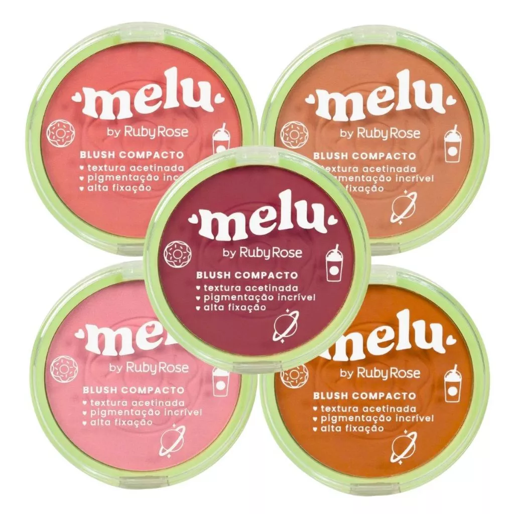 BLUSH COMPACTO MELU BY RUBY ROSE