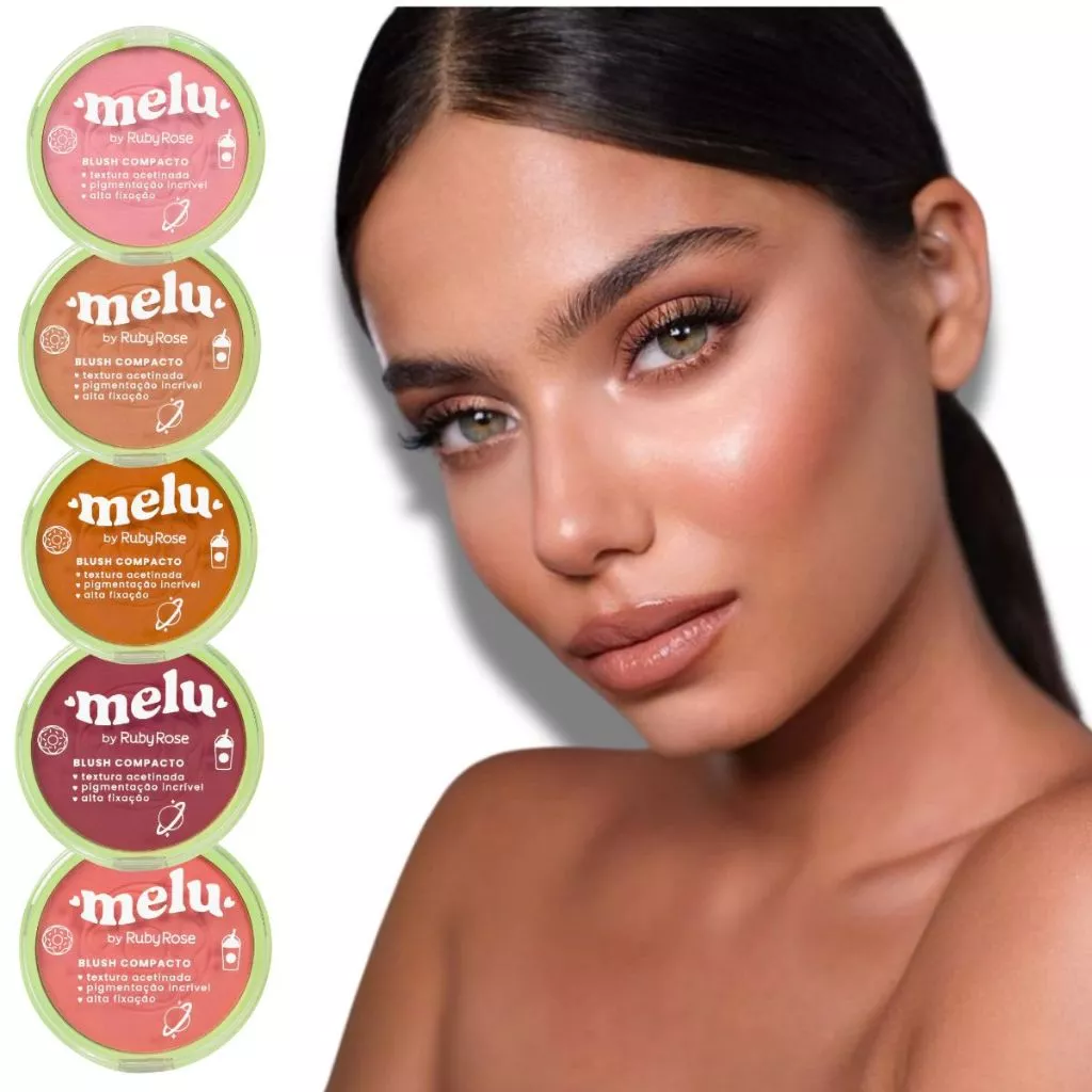 BLUSH COMPACTO MELU BY RUBY ROSE - Imagem 3