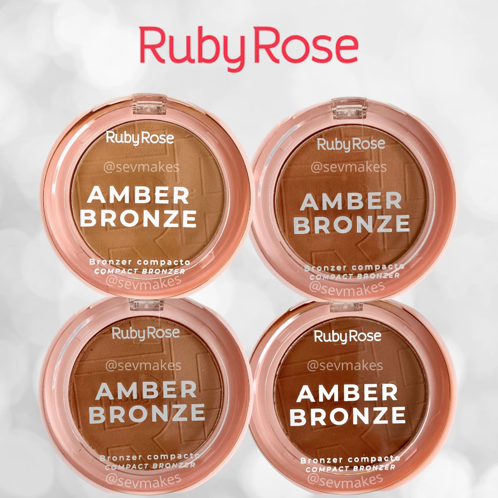 BRONZER COMPACTO AMBER BRONZE RUBY ROSE