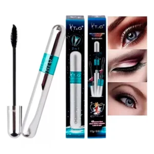 MASCARA PARA CILIOS 2X1 A PROVA D ÁGUA T&G TANGO