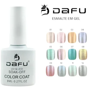 ESMALTE EM GEL COLOR COAT UV & LED DAFU