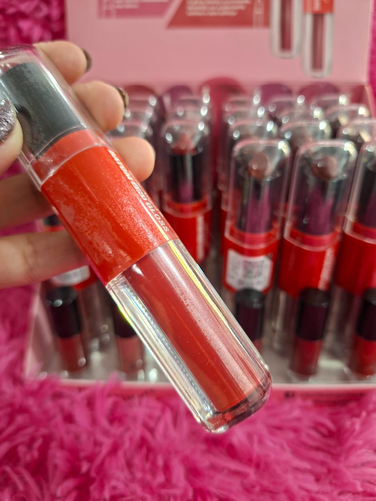 BATOM 2 IN 1 GLOSS BELLE ANGEL - Imagem 6