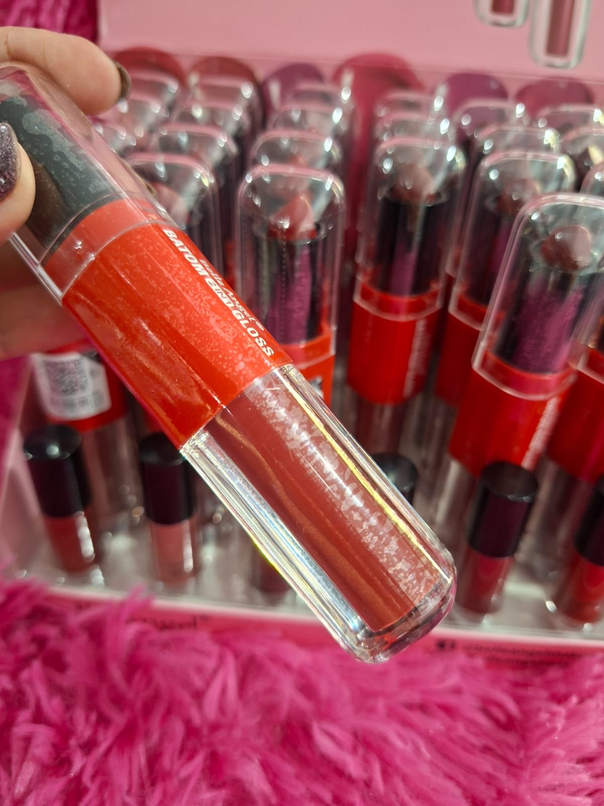 BATOM 2 IN 1 GLOSS BELLE ANGEL - Imagem 7