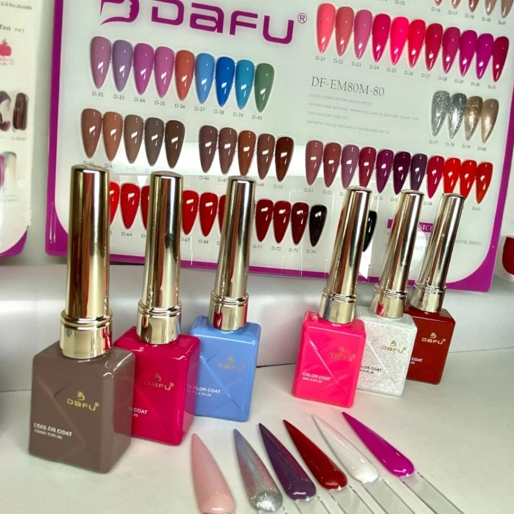 ESMALTE EM GEL COLOR COAT DAFU 80 CORES - Imagem 4