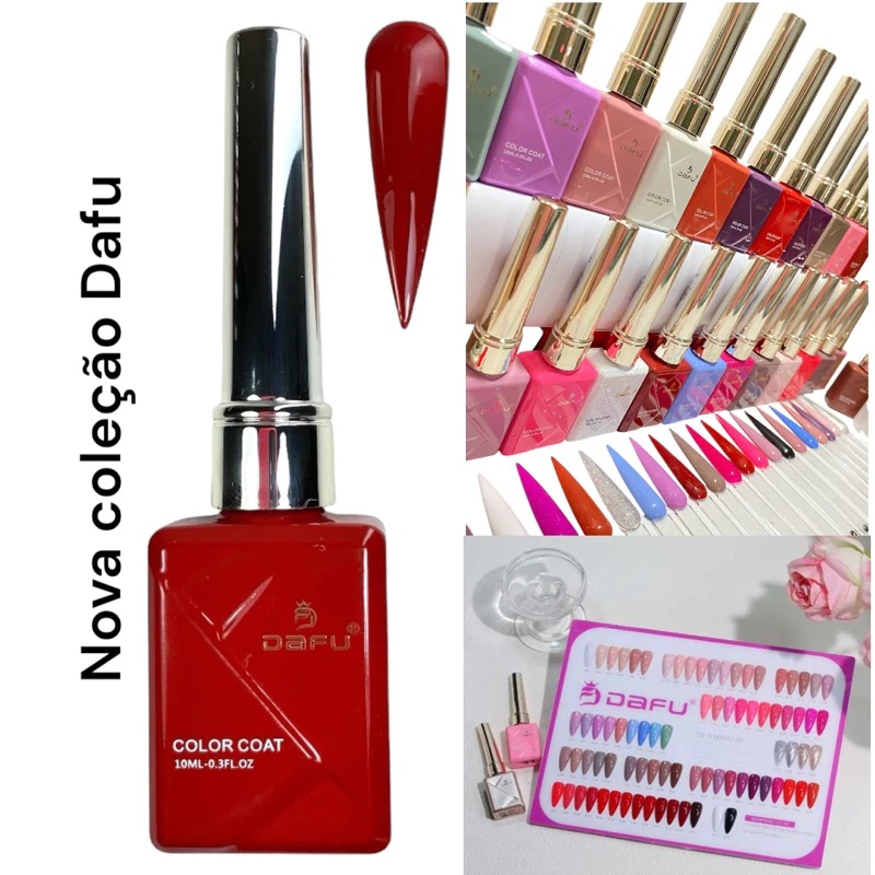 ESMALTE EM GEL COLOR COAT DAFU 80 CORES - Imagem 5