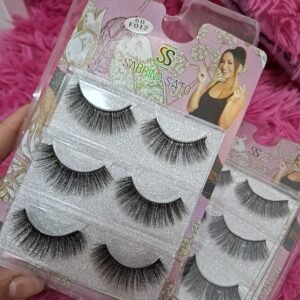 CILIOS POSTIÇOS 6D F012 3 PARES SABRINA SATO