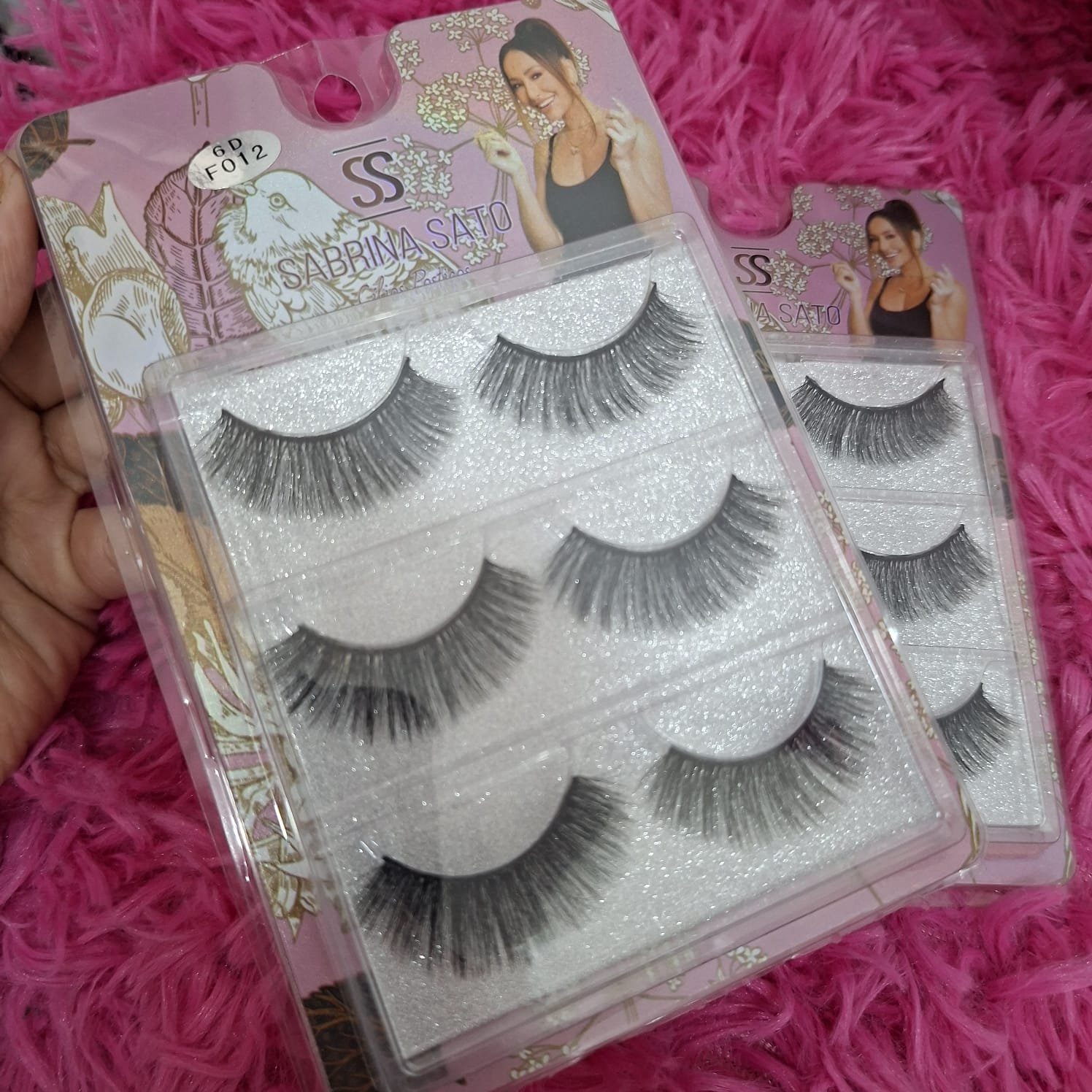 CILIOS POSTIÇOS 6D F012 3 PARES SABRINA SATO - Imagem 2