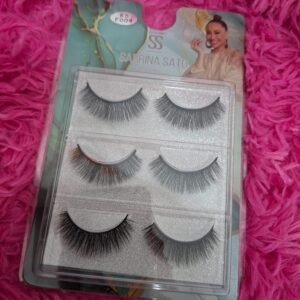 CILIOS POSTIÇOS 6D F004 3 PARES SABRINA SATO