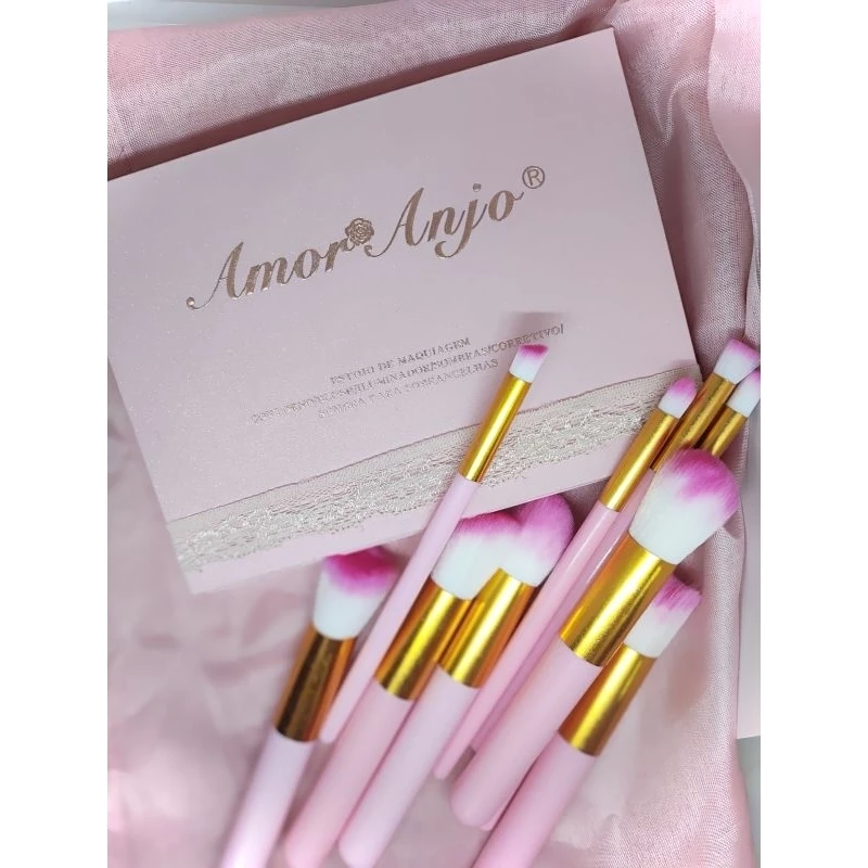 PALETA DE SOMBRAS MULTIFUNCIONAL CONTRONO + BLUSH + ILUMINADOR + SOMBRAS AMOR E ANJO - Imagem 5