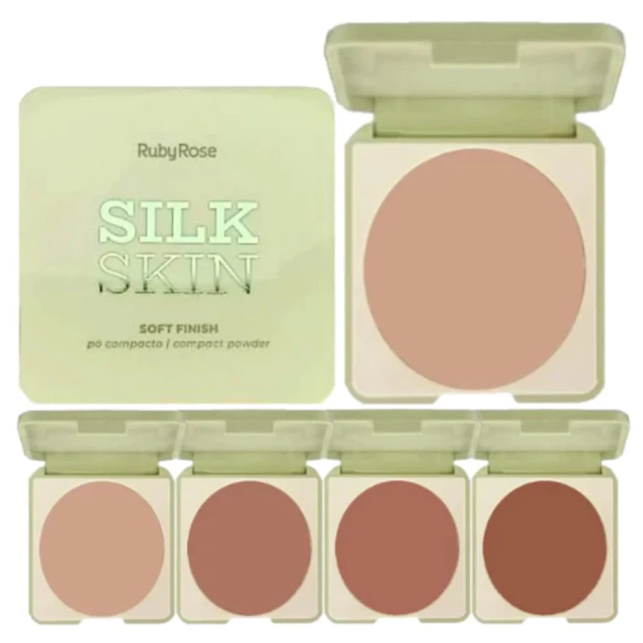 PÓ COMPACTO SOFT FINIDH SILK SKIN - Imagem 2