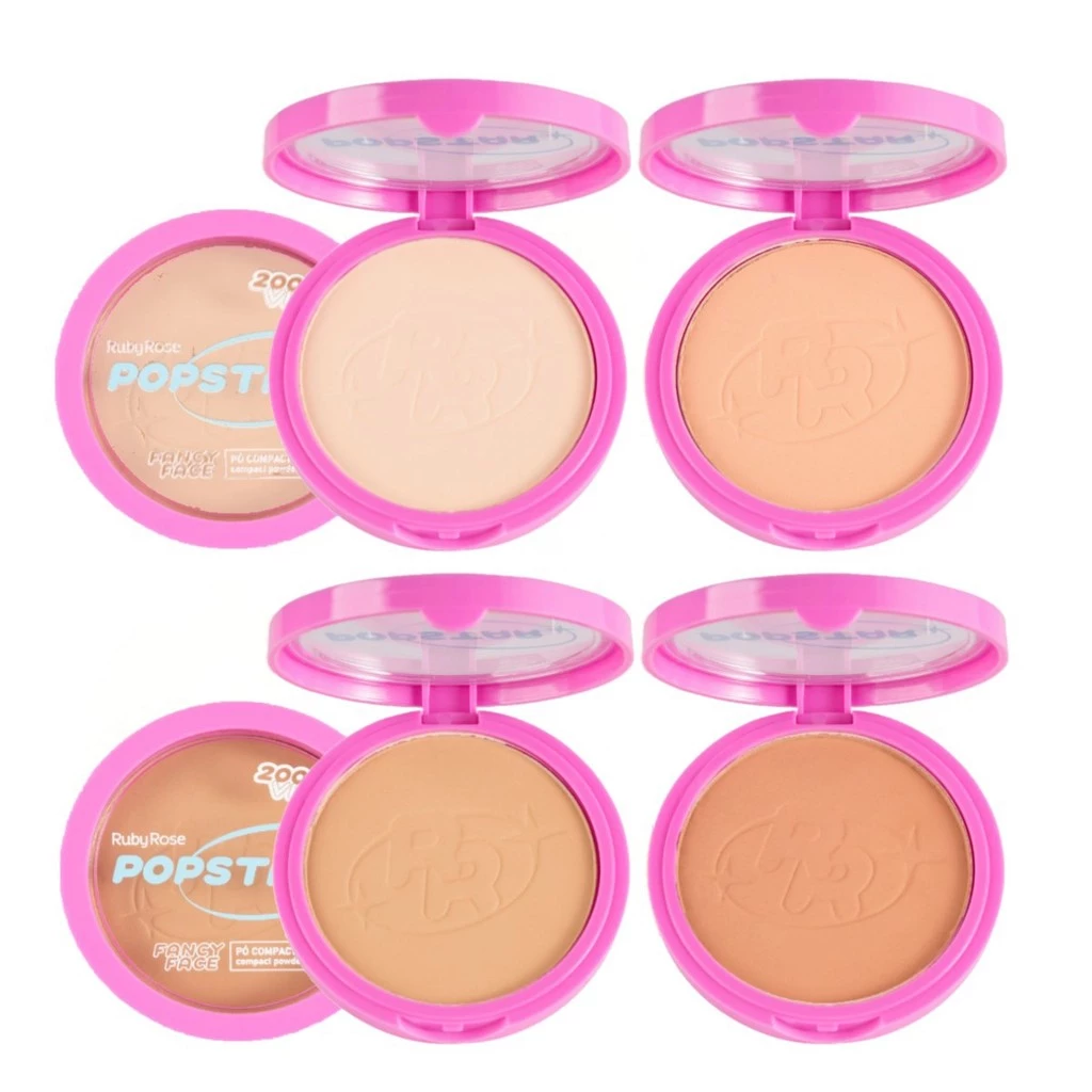 PO COMPACTO FANCY FACE POPSTAR RUBY ROSE - Imagem 3