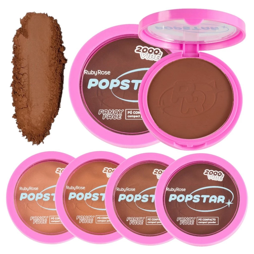 PO COMPACTO FANCY FACE POPSTAR RUBY ROSE - Imagem 6