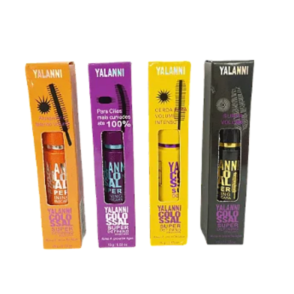 MÁSCARA DE CÍLIOS SUPER COLOSAL A PROVA DE ÁGAU YALANNI - Imagem 3