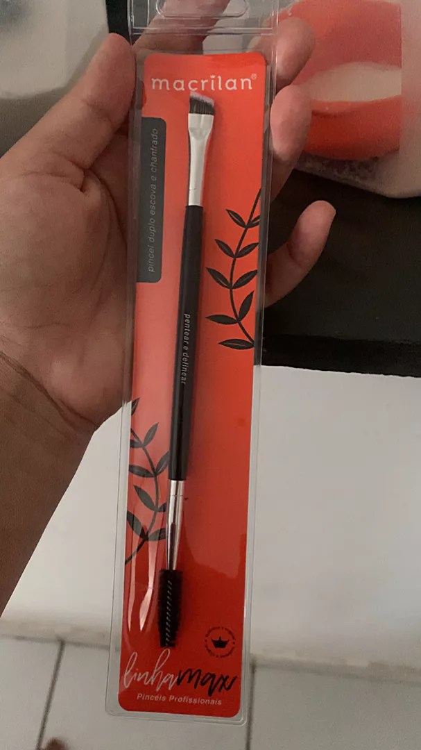 PINCEL DUPLO ESCOVA E CHANFRADO A14 MACRILAN - Imagem 5