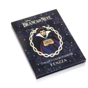 PALETA DE SOMBRAS BRANCA DE NEVE FENZZA - ALTA PIGMENTAÇÃO RAINHA MÁ