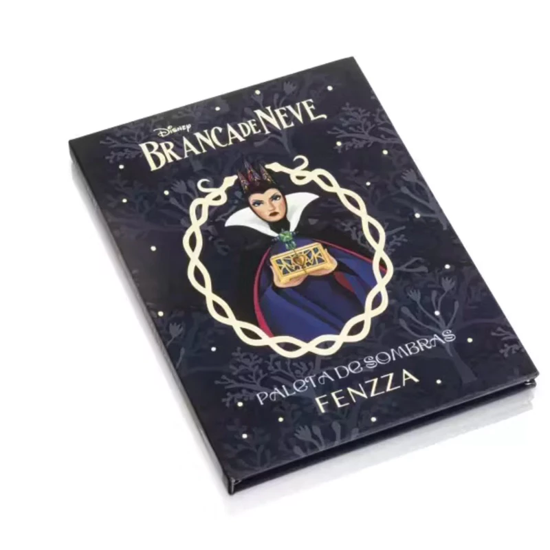 PALETA DE SOMBRAS BRANCA DE NEVE FENZZA - ALTA PIGMENTAÇÃO RAINHA MÁ