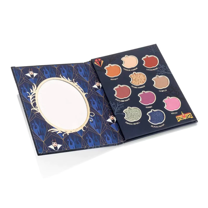 PALETA DE SOMBRAS BRANCA DE NEVE FENZZA - ALTA PIGMENTAÇÃO RAINHA MÁ - Imagem 2