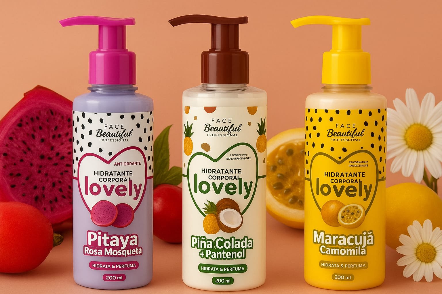 HIDRATANTE CORPORAL DE FRUTA FACE BEAUTIFUL / HIDRATA E PERFUMA - Imagem 5