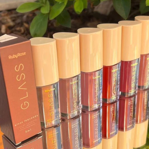 GLOSS LAQUADO LINHA GLASS RUBY ROSE - Imagem 5