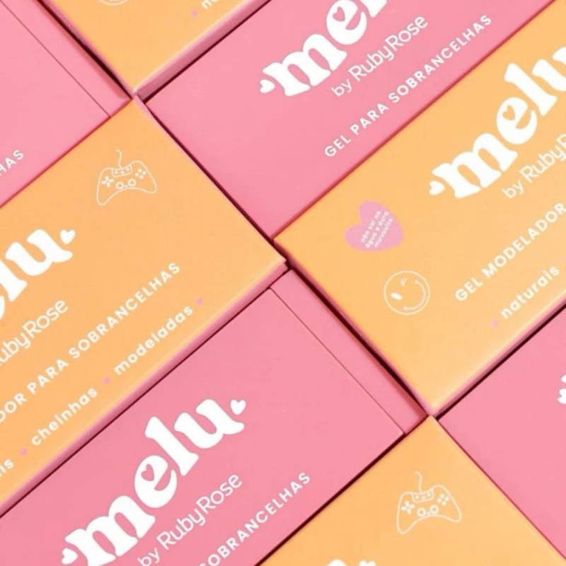 GEL MODELADOR PARA SOBRANCELHAS MELU BY RUBY ROSE - Imagem 3