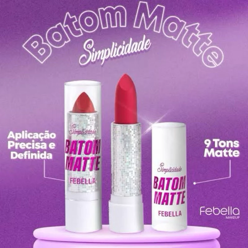 FEBELLA BATOM SIMPLICIDADE MATTE - Imagem 2