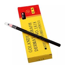 KIT COM 2 LAPIS DERMATOGRAFICOS PRETO COLOURED SOFT